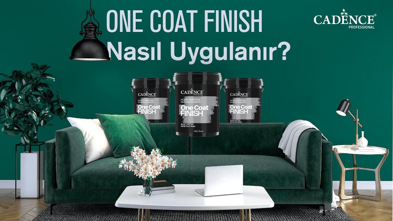 ONE COAT FINISH Nasıl Uygulanır?