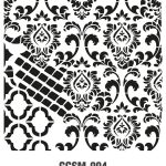 GRUNGE WALL STENCIL COLLECTION  GCSM-004