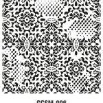GRUNGE WALL STENCIL COLLECTION  GCSM-006
