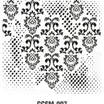 GRUNGE WALL STENCIL COLLECTION  GCSM-007