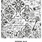 GRUNGE WALL STENCIL COLLECTION  GCSM-015