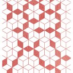 METAL LEAF BACKGROUND FABRIC TRANSFER ROSE GOLD KV18