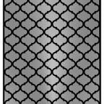 METAL LEAF BACKGROUND FABRIC TRANSFER SILVER KV02