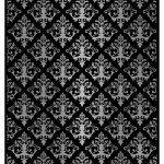METAL LEAF BACKGROUND FABRIC TRANSFER SILVER KV05