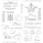 METAL LEAF BACKGROUND FABRIC TRANSFER SILVER KV34