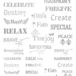 METAL LEAF DECOUPAGE PAPER SILVER MODEL-35 30X42