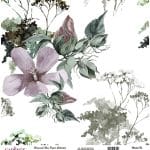 UNIVERSAL RICE PAPER COLLECTION WHITE BACKGROUND UC-027 30X30