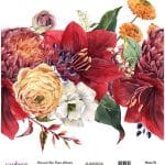UNIVERSAL RICE PAPER COLLECTION WHITE BACKGROUND UC-037 30X30
