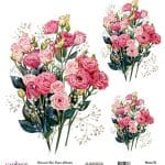 EVRENSEL PİRİNÇ KAĞIT KOLEKSİYON BEYAZ ZEMİN UC-043 30X30
