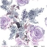 UNIVERSAL RICE PAPER COLLECTION WHITE BACKGROUND UC-054 30X30