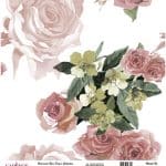 UNIVERSAL RICE PAPER COLLECTION WHITE BACKGROUND UC-057 30X30