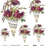 EVRENSEL PİRİNÇ KAĞIT KOLEKSİYON BEYAZ ZEMİN UC-073 30X30