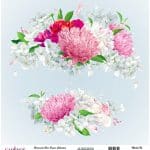 EVRENSEL PİRİNÇ KAĞIT KOLEKSİYON BEYAZ ZEMİN UC-078 30X30