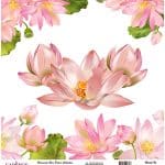 UNIVERSAL RICE PAPER COLLECTION WHITE BACKGROUND UC-087 30X30