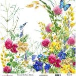 EVRENSEL PİRİNÇ KAĞIT KOLEKSİYON BEYAZ ZEMİN UC-102 30X30