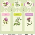 UNIVERSAL RICE PAPER COLLECTION WHITE BACKGROUND UC-131 30X30
