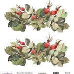 UNIVERSAL RICE PAPER COLLECTION WHITE BACKGROUND UC-132 30X30