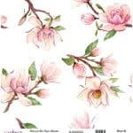 UNIVERSAL RICE PAPER COLLECTION WHITE BACKGROUND UC-161 30X30