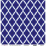 WORLD BLUE SHADES RICE PAPER COLLECTION WHITE GROUND K-036 30X30