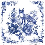 DÜNYA'NIN MAVİ TONLARI PİRİNÇ KOLEKSİYON BEYAZ ZEMİN K-004 60X60