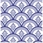 DÜNYA'NIN MAVİ TONLARI PİRİNÇ KOLEKSİYON BEYAZ ZEMİN K-030 60X60