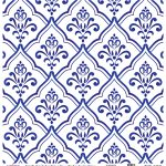 DÜNYA'NIN MAVİ TONLARI PİRİNÇ KOLEKSİYON BEYAZ ZEMİN K-031 60X60