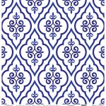 DÜNYA'NIN MAVİ TONLARI PİRİNÇ KOLEKSİYON BEYAZ ZEMİN K-032 60X60