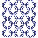 DÜNYA'NIN MAVİ TONLARI PİRİNÇ KOLEKSİYON BEYAZ ZEMİN K-038 60X60