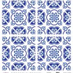 DÜNYA'NIN MAVİ TONLARI PİRİNÇ KOLEKSİYON BEYAZ ZEMİN K-048 60X60
