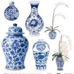 DÜNYA'NIN MAVİ TONLARI PİRİNÇ KOLEKSİYON BEYAZ ZEMİN K-054 60X60