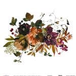 WATERCOLOR FLOWER RICE PAPER COLECTION WHITE GROUND WFC-001 60X60
