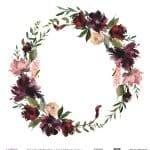 SULUBOYA ÇİÇEK PİRİNÇ KAĞIT KOLEKSİYON BEYAZ ZEMİN WFC-021 60X60