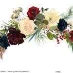 SULUBOYA ÇİÇEK PİRİNÇ KAĞIT KOLEKSİYON BEYAZ ZEMİN WFCR-009 60X140