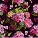 UNIVERSAL BORDURE RICE PAPER COLLECTION BLACK GROUND UC-018 90X90