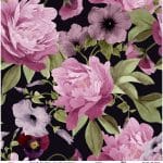 UNIVERSAL BORDURE RICE PAPER COLLECTION BLACK GROUND UC-052 90X90