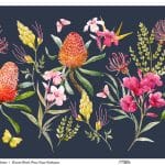 UNIVERSAL BORDURE RICE PAPER COLLECTION BLACK GROUND UBC-024 60X140