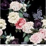 UNIVERSAL BORDURE RICE PAPER COLLECTION BLACK GROUND UC-060 30X30