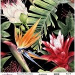 UNIVERSAL BORDURE RICE PAPER COLLECTION BLACK GROUND UC-150 30X30
