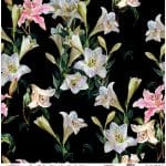 EVRENSEL PİRİNÇ KAĞIT KOLEKSİYON SİYAH ZEMİN UC-012 60X60