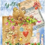 RICE PAPER CHRISTMAS COLLECTION MODEL 752 30X42