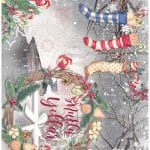 RICE PAPER CHRISTMAS COLLECTION MODEL 765 30X42