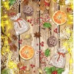 RICE PAPER CHRISTMAS COLLECTION MODEL 768 30X42