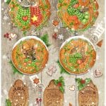 RICE PAPER CHRISTMAS COLLECTION MODEL 770 30X42
