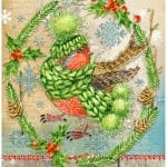 RICE PAPER CHRISTMAS COLLECTION MODEL 772 30X42