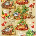 RICE PAPER CHRISTMAS COLLECTION 784 30X42