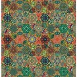 PİRİNÇ KAĞIT ETNİK SERİ MODEL 696 30X42
