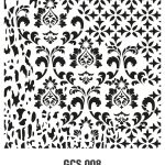 GRUNGE STENCIL GCS-8 45X45