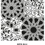GRUNGE STENCIL GCS-11 45X45