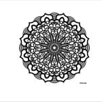 YENİ DANTEL SERİ STENCIL KENARSIZ YDSK-4 35X35