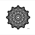 YENİ DANTEL SERİ STENCIL KENARSIZ YDSK-11 35X35